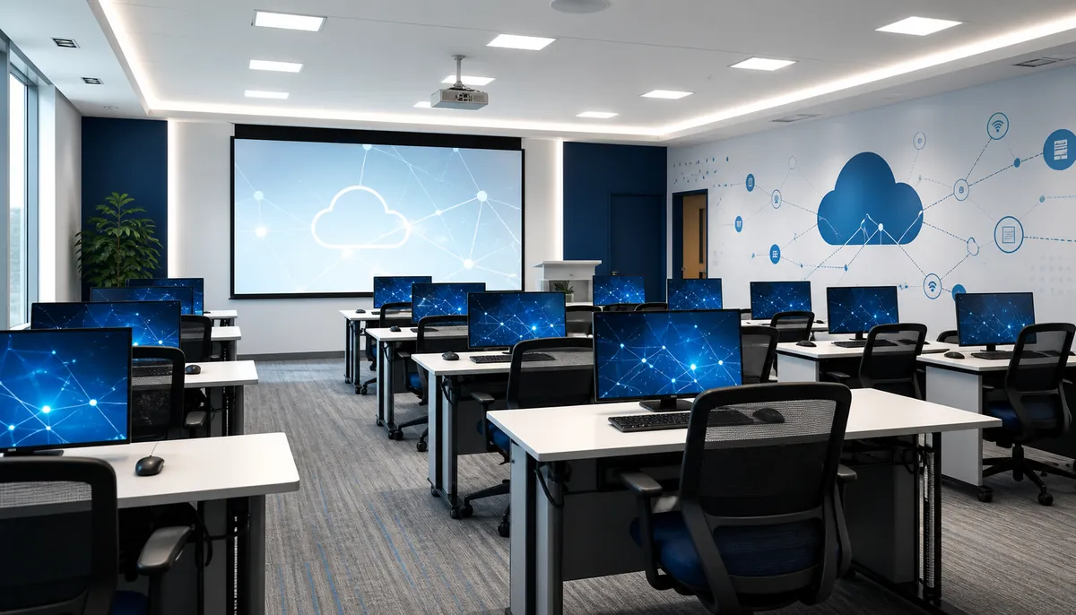 NextGen Campus technology training room