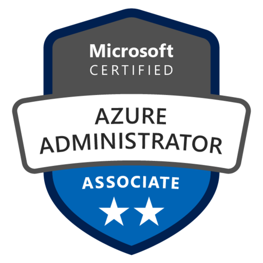 Microsoft Certified Azure Administrator Associate badge