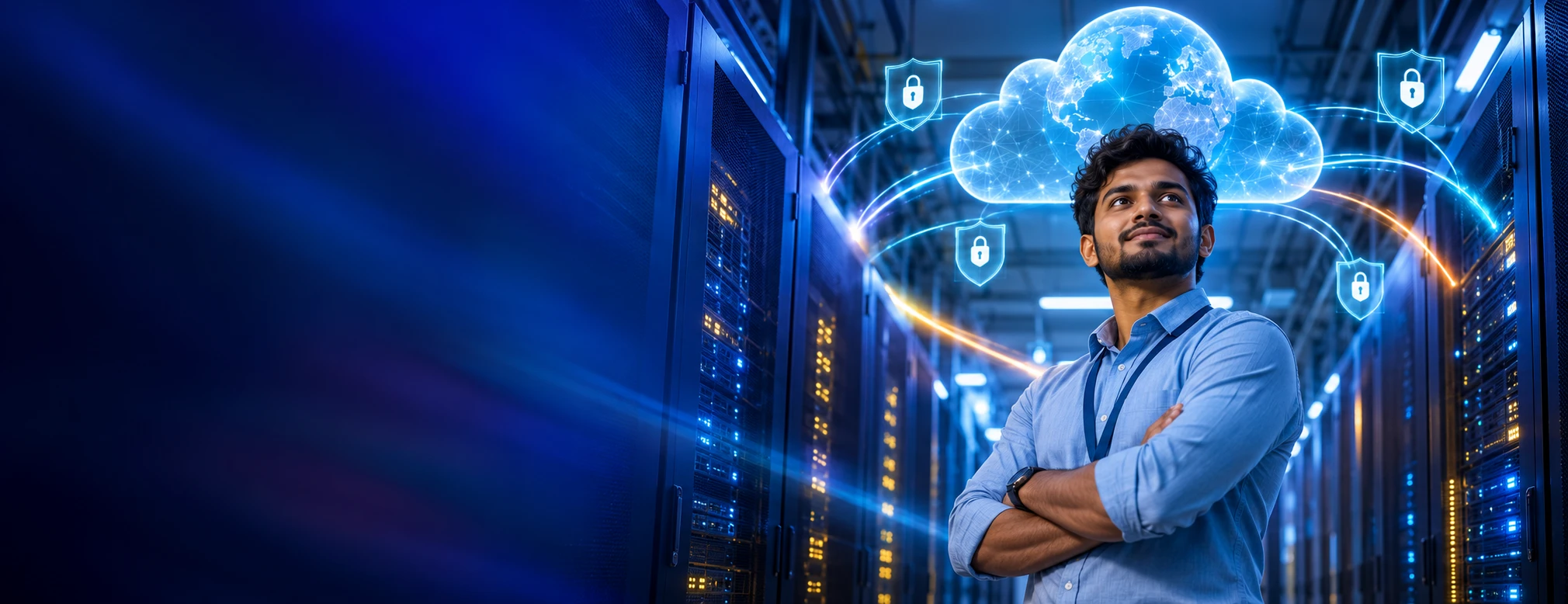 AI-generated Certificate in Cloud Computing & Security campaign scene