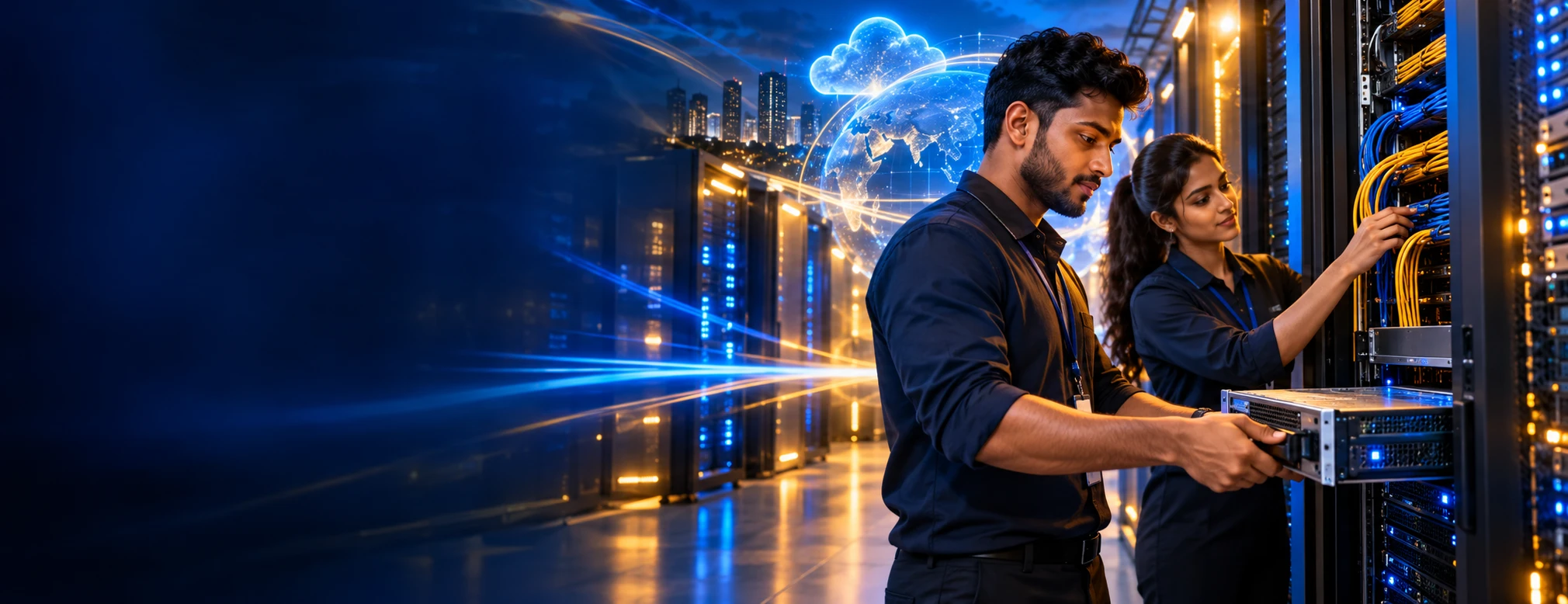 AI-generated Job-Ready Network & Windows Data Centre Engineer +AI campaign scene