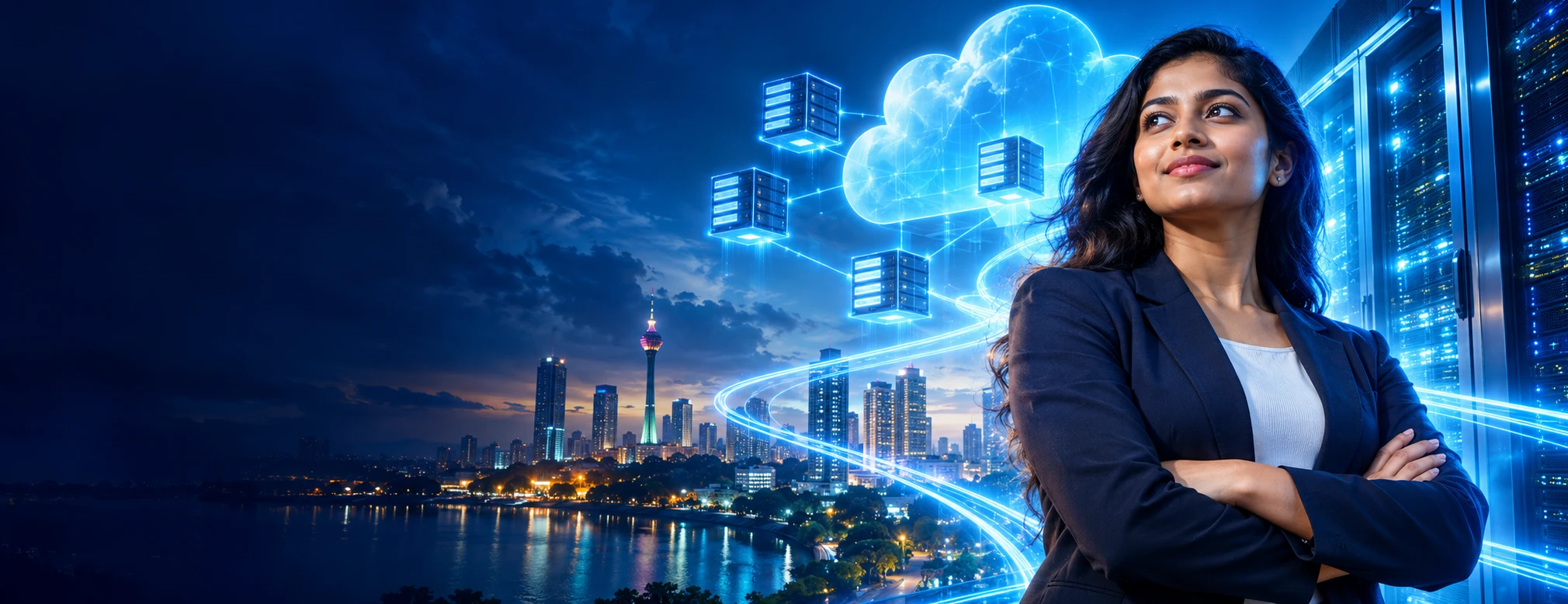 AI-generated Microsoft Certified Azure Administrator (AZ-900 + AZ-104) campaign scene